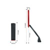 TENKOSUIYO Entrance Door Stopper, Folding, Stick with Tape, One-foot Operation,