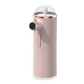 Automatic Foam Soap Dispenser Cute Intelligent Infrared Sensor Waterproof Rechargeable Touchless Automatic Soap Dispenser Pink