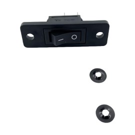 Fan Rocker Switch Fit for Whirlpool Jenn Air Cooktop,Stove,Range 2 Wires Replace 12200039