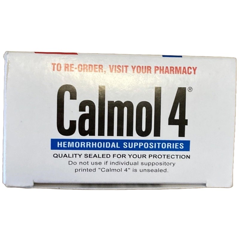 CALMOL-4 Suppositories 24 Count