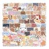Osos Coreanos Cute Kawaii 50 Calcomanias Sticker Pvc Vs Agua