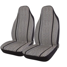 C.P.R. New 4 pc Universal Saddle Blanket High Back seat Covers Baja Blanket Material for Cars and SUVS (High Back)