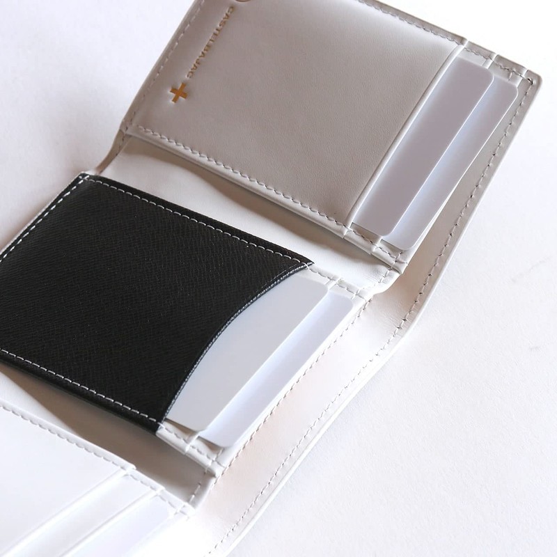 Castelbajac 097603 Bijou Trifold Wallet with Coin Purse, Black