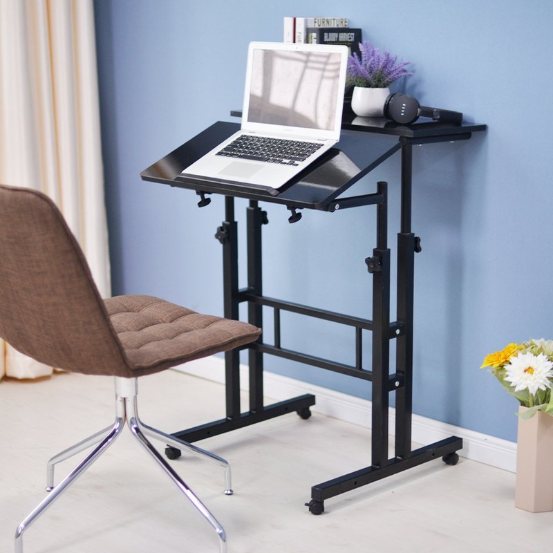 soges Adjustable Stand Up Desk Computer Desk Workstation Sit-Stand Desktop