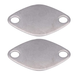 EGR Valve Blanking Block Plate, EGR Valve Blanking Block Plate Stainless Steel for EGR Ciega Suzuki Valve Panel for AGR Valve, Closure Plate AGR Valve Passat B7 AGR Closure Plate 4007
