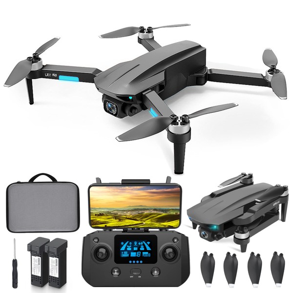 HHD Drones with Camera for Adults 4k, Easy GPS Quadcopter for Beginner with 40 mins Flight Time, 5G FPV Transmission, Auto Return Home, 2 Batteries…
