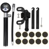 Bicycle Digital Display Air Pump with Needles Hose Kit Bike