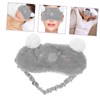 Ipetboom Cute Animal Sleep Mask Soft Plush Eye Cover for