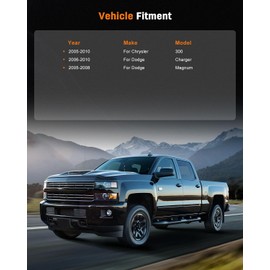 OCPTY Harmonic Balancer Crankshaft Belt Drive Pulley Fit For 2005-2010 for Chrysler 300 2006-2010 for Dodge Charger 2005-2008 for Dodge Magnum