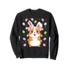 Hamster Happy Easter Egg Hunt Bunny Ear Hamster Easter Sweatshirt
