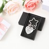 JJUNW Keyring with Engraving, Best Friend Gift, Star Key Ring,