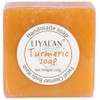 LIYALAN Turmeric Soap Bar for Face Body Smooth Skin,Deep Cleansing,