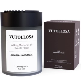 Car Diffuser Air Freshener Balm,Air Fresheners Car Scents Diffuser Accessories Daily Awaken + Invigorate