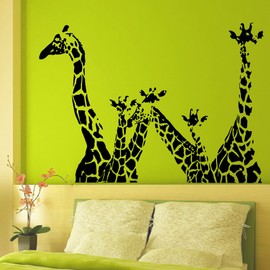 Vinyl Wall Decals Giraffe Animals Jungle Safari African Animal Decal Sticker Home Interior Decor Art Mural Z713