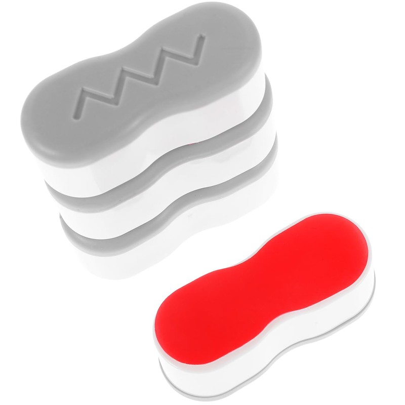 minkissy 4pcs Toilet Seat Riser Toilet Seat Bumper Replacement Toilet