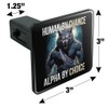 Graphics & More Werewolf Alpha Tow Trailer Hitch Cover Plug