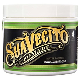 Suavecito Pomada (Sin Brillo) Fórmula 5 Oz, 1 Paquete - Pomada Para El Cabello De Fijación Media Para Hombres - Pasta Para Cabello Para Peinados De Textura Natural Mate