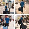 Foldable Travel Duffle Bag,Duffle Bag with Shoes Compartment and Adjustable