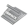 SPECILITE Metal Wire Hangers 100 Pack, Bulk for Commercial and