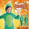 Party City Dinosaur Fighter Cosplay Costume For Kids, Green