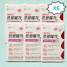 Chong Kun Dang Health Promega Omega Omega 3 Promega Triple Enteric Coated 60 Capsules, 6 Pieces / 프로메가오메가 오메가3 프로메가트리플 장용성 60캡슐, 6개