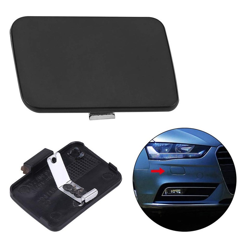 Qiilu Cover Cap Towing Hook, Front Bumper Towing Hook Eye