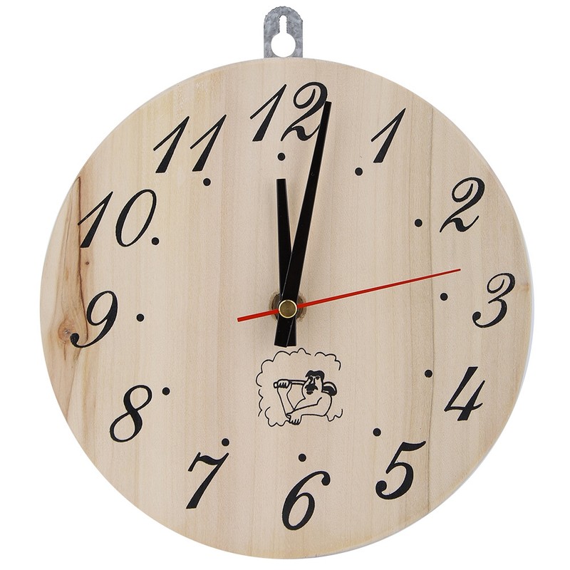 8in Sauna Clock Decorative Timer Clock for Sauna Accessory Sauna