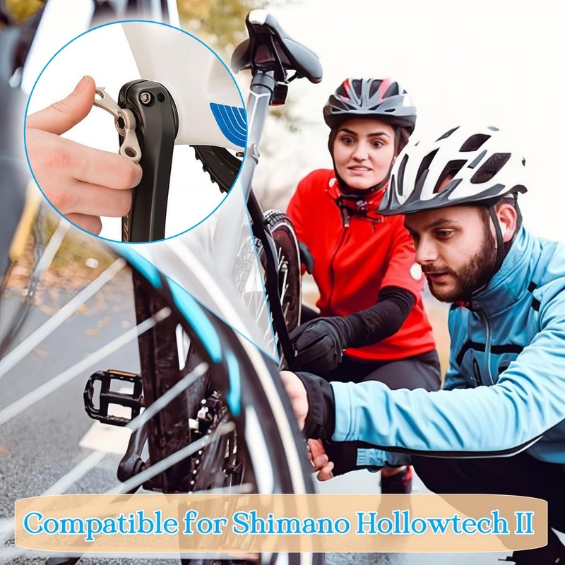 Yiqicomle Bike Crank Removal Tool Crank Adjusting Cap Extractor Compatible