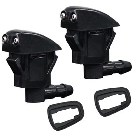 Amavoler Windshield Washer Nozzle Fit for 08-12 Jeep Liberty, 07-11 Dodge Nitro,Jeep Grand Cherokee WK & WK2, Highlander XU20. OEM #: 55079049AA,55372143AB,8265A127,8265A128,55157-319AA. (2pcs)