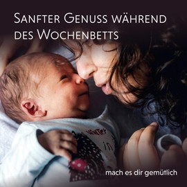 BIO Wochenbett Tee mit Frauenmantel, Hirtentäschel und Schafgarbe und weiteren Frauenkräutern - liebevolles Geschenk zur Geburt für eine frische Mama