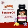 Barlean's Organic Oils Borage Oil, 1000 mg. 60 Count, Bottle