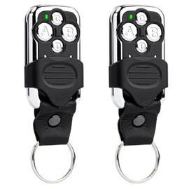 For Chamberlain, Liftmaster 4335E/EML 4330E/EML 84335E/EML 94335E/EML, TX4UNIS, TX4UNIF, TX4UNI 433MHz Remote Control MotorLift ML500/700/750/850 Garage door opener 2 Pack