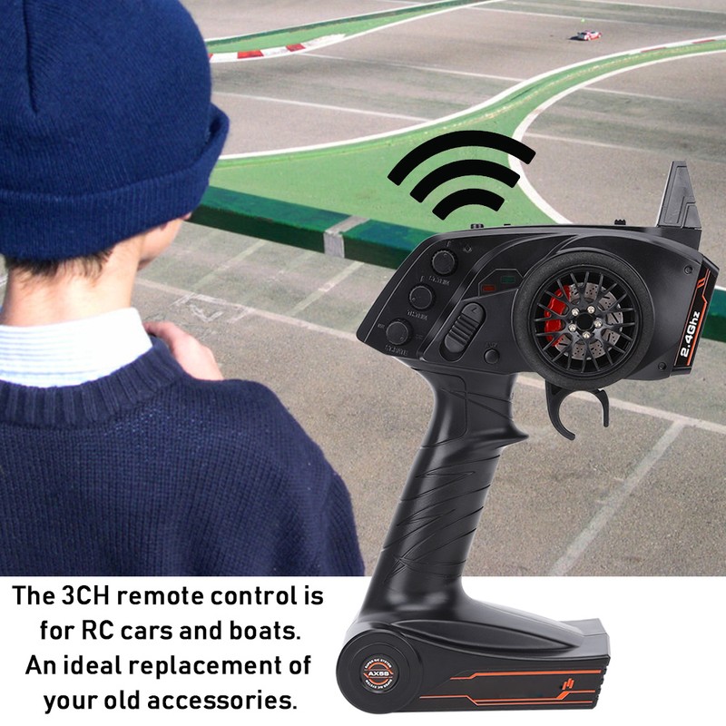AX5S 2.4G 3CH AFHS Wireless Remote Control Transmitter for RC
