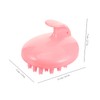 minkissy Scalp Massager Alicator Comb Hair Comb Double Sided Massage