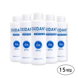 Ellard Oxidant Hair Color Cream Oxidizer 6% 20vol 5, 15, 150ml / 엘라드 옥시던트 헤어컬러 크림 산화제 6% 20vol 5개, 15개, 150ml