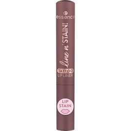 essence line n' STAIN! TATTOO LIP LINER, Nr. 03, Violett, langanhaltend, definierend, Färbeeffekt, farbintensiv, vegan, ohne Parfüm, ohne Alkohol, ohne Parabene, 1er Pack (2.5ml)