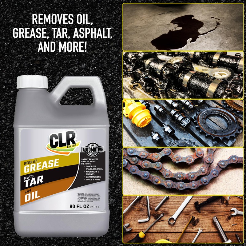 CLR Brands® Automotive Grease Tar & Oil Remover 80oz