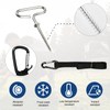 goduog 24260 Ice Fishing Shelter Tie Down Anchors Kit -