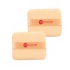 Square SR Powder Puff (2-Pack, 40x55mm) 6ea