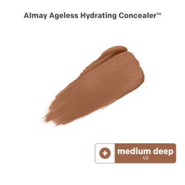 Anti-Aging Concealer by Almay, Face Makeup with Hyaluronic Acid, Niacinamide, Vitamin C & E, Hypoallergenic, -Fragrance Free, 040 Medium Deep, 0.37 Fl Oz