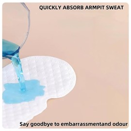 ZMShenMa ZMShenMa 100 Pcs Of Unisex Sweat Absorbing Patches - Disposable Underarm Pads And Patches