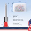 AZDENT 100Pcs/Box Dental Nylon Materials Closure Flat Polishing Prophylaxis Brushes