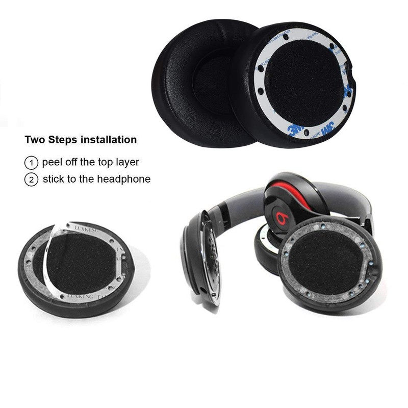 Studio 3 Ear Pads Replacement Cushions Compatible with Beats Studio