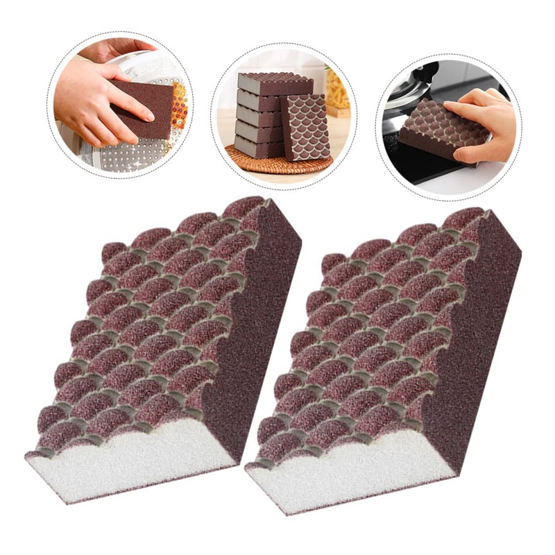 Baluue Household Cleaning Sponges Set of 2 Multi-Purpose Kitchen Dish
