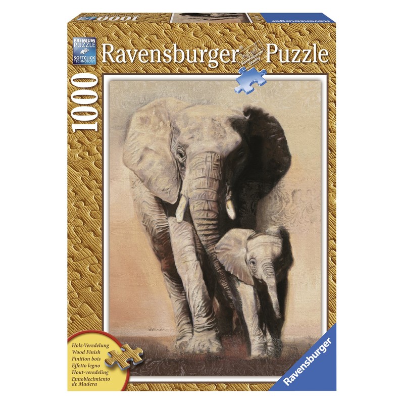 Ravensburger 19002 Jigsaw Puzzle 1,000 Pieces Wooden Texture "Great Guardian"