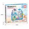 PicassoTiles 26pcs Magnetic Tiles Magnet Tile Building Blocks Marine Animal