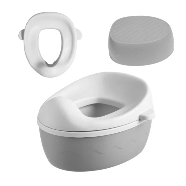 Doytn 3-in-1 Whale Potty Training Seat with Step Stool &