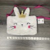Almar Furry Glitter Crown Princess Bunny Rabbit Purse Cross Body