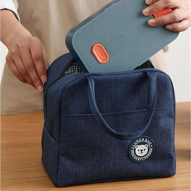 Estuchelandia Lonchera Bolsa De Mano Termica Impermeable Aislante Almuerzo