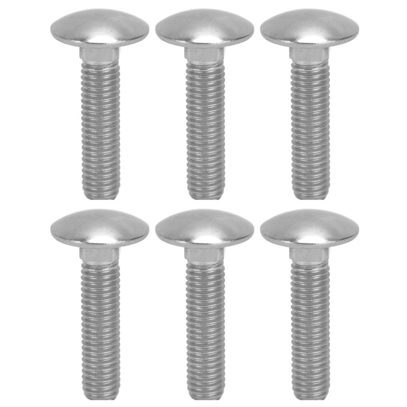 30Pcs M8x1.25 Screw Bolt A2 Stainless Steel Cup Square Coarse